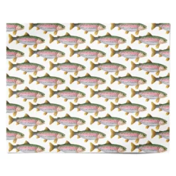 Rainbow Trout Pattern Wrapping Paper -CaseCraze Store Rainbow Trout Pattern Wrapping Paper Personalised Wrapping Paper Alternative