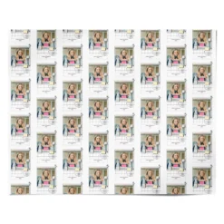 Retro Computer Photo Wrapping Paper -CaseCraze Store Retro Computer Photo Personalised Wrapping Paper Alternative