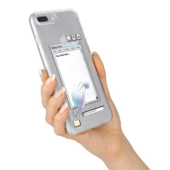 Retro Note Pad IPhone Case -CaseCraze Store Retro Note Pad iPhone 7 Plus Bumper Case on Silver iPhone Alternative Image