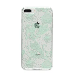 Sea Mermaid IPhone Case -CaseCraze Store Sea Mermaid iPhone 8 Plus Bumper Case on Silver iPhone