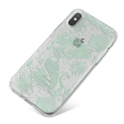 Sea Mermaid IPhone Case -CaseCraze Store Sea Mermaid iPhone X Bumper Case on Silver iPhone