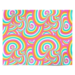 Seventies Abstract Wrapping Paper -CaseCraze Store Seventies Abstract Personalised Wrapping Paper Alternative