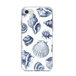 Shell IPhone Case 27 Shell IPhone Case -CaseCraze Store Shell iPhone 8 Bumper Case on Silver iPhone