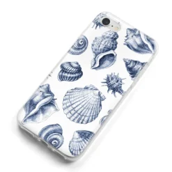 Shell IPhone Case 28 Shell IPhone Case -CaseCraze Store Shell iPhone 8 Bumper Case on Silver iPhone Alternative Image