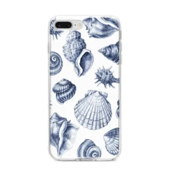 Shell IPhone Case 29 Shell IPhone Case -CaseCraze Store Shell iPhone 8 Plus Bumper Case on Silver iPhone
