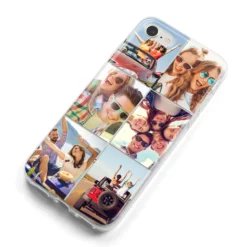 Six Photo IPhone Case -CaseCraze Store Six Photo iPhone 8 Bumper Case on Silver iPhone Alternative Image