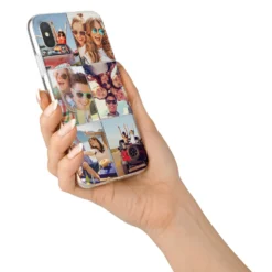 Six Photo IPhone Case -CaseCraze Store Six Photo iPhone X Bumper Case on Silver iPhone Alternative Image 2