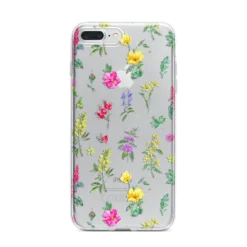 Sprigs Of Floral IPhone Case -CaseCraze Store Sprigs Of Floral iPhone 7 Plus Bumper Case on Silver iPhone