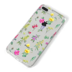 Sprigs Of Floral IPhone Case -CaseCraze Store Sprigs Of Floral iPhone 8 Plus Bumper Case on Silver iPhone Alternative Image
