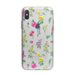 Sprigs Of Floral IPhone Case -CaseCraze Store Sprigs Of Floral iPhone X Bumper Case on Silver iPhone Alternative Image 1