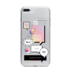 Summer Is A State Of Mind IPhone Case -CaseCraze Store Summer Is A State Of Mind iPhone 7 Plus Bumper Case on Silver iPhone