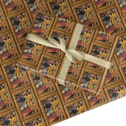Te Nave Nave Fenua By Paul Gauguin Fine Art Masterpiece Wrapping Paper