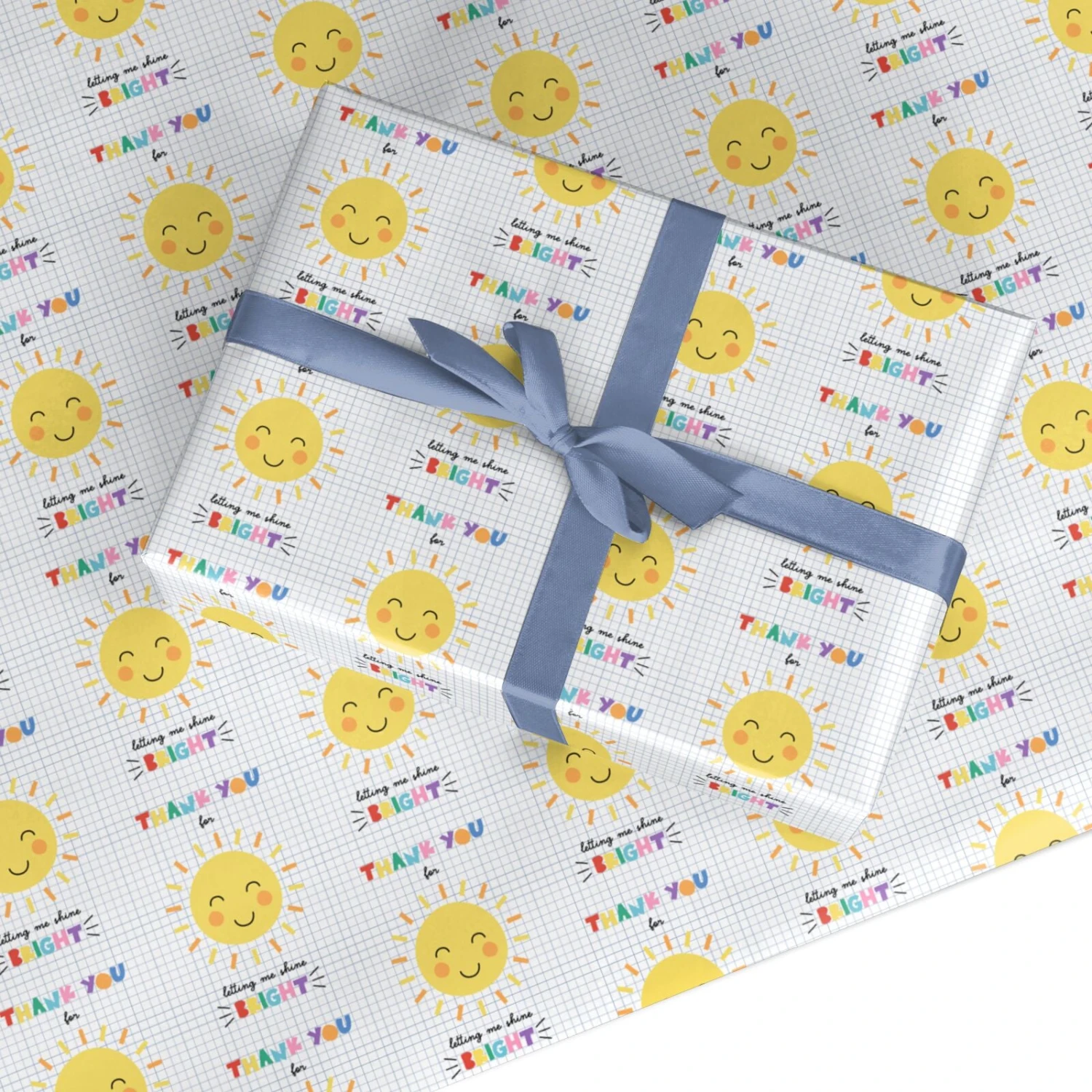 Thank You For Letting Me Shine Bright Wrapping Paper 1 Thank You For Letting Me Shine Bright Wrapping Paper