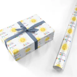 Thank You For Letting Me Shine Bright Wrapping Paper 6 Thank You For Letting Me Shine Bright Wrapping Paper -CaseCraze Store Thank You For Letting Me Shine Bright Personalised Wrapping Paper