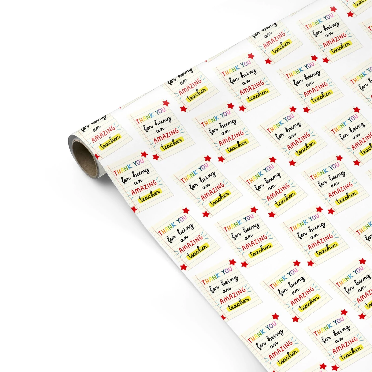 Thanks Teacher Wrapping Paper 2 Thanks Teacher Wrapping Paper - Image 2