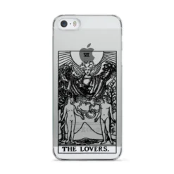 The Lovers Monochrome Tarot Card IPhone Case -CaseCraze Store The Lovers Monochrome Tarot Card Apple iPhone 5 Case