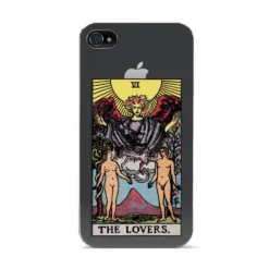 The Lovers Tarot Card IPhone Case -CaseCraze Store The Lovers Tarot Card Apple iPhone 4s Case