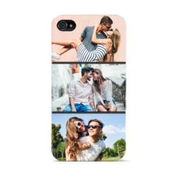 Three Photo Collage IPhone Case 23 Three Photo Collage IPhone Case -CaseCraze Store Three Photo Collage Apple iPhone 4s Case