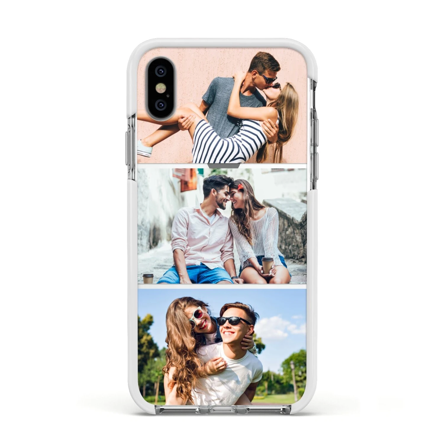 Three Photo Collage IPhone Case 16 Three Photo Collage IPhone Case - Image 16