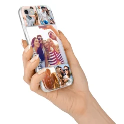 Tile Photo Collage Upload IPhone Case -CaseCraze Store Tile Photo Collage Upload iPhone 7 Bumper Case on Silver iPhone Alternative Image