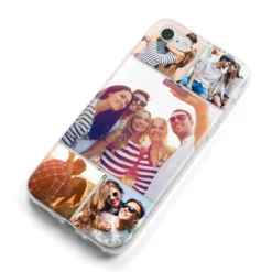 Tile Photo Collage Upload IPhone Case -CaseCraze Store Tile Photo Collage Upload iPhone 8 Bumper Case on Silver iPhone Alternative Image
