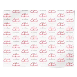 To My Almost Husband Card Valentines Day Wrapping Paper -CaseCraze Store To My Almost Husband Card Valentines Day Personalised Wrapping Paper Alternative