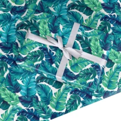 Tropical Leaves Wrapping Paper