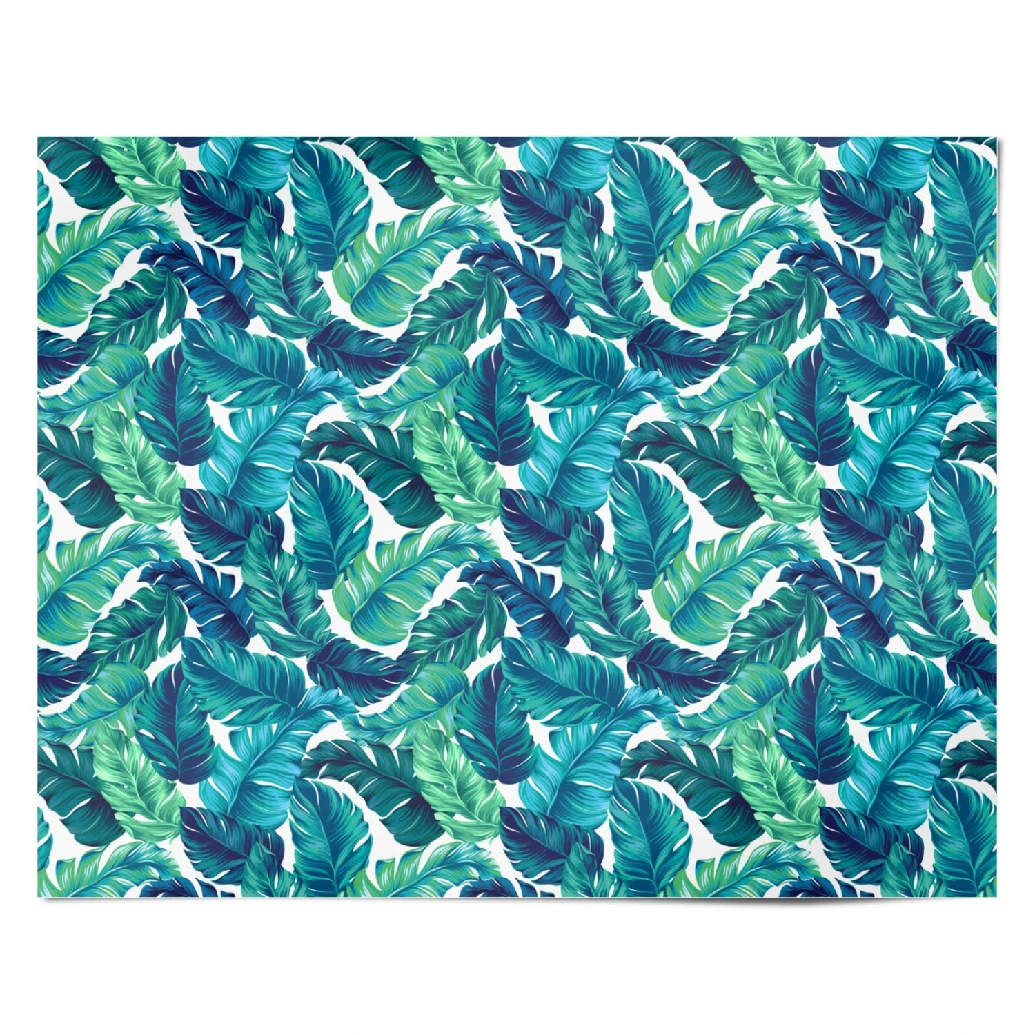 Tropical Leaves Wrapping Paper 4 Tropical Leaves Wrapping Paper - Image 4