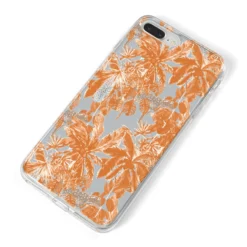 Tropical IPhone Case -CaseCraze Store Tropical iPhone 8 Plus Bumper Case on Silver iPhone Alternative Image
