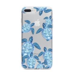 Turtle IPhone Case -CaseCraze Store Turtle iPhone 7 Plus Bumper Case on Silver iPhone