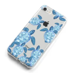 Turtle IPhone Case -CaseCraze Store Turtle iPhone 8 Bumper Case on Silver iPhone Alternative Image