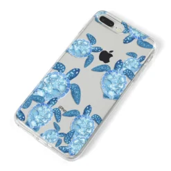 Turtle IPhone Case -CaseCraze Store Turtle iPhone 8 Plus Bumper Case on Silver iPhone Alternative Image