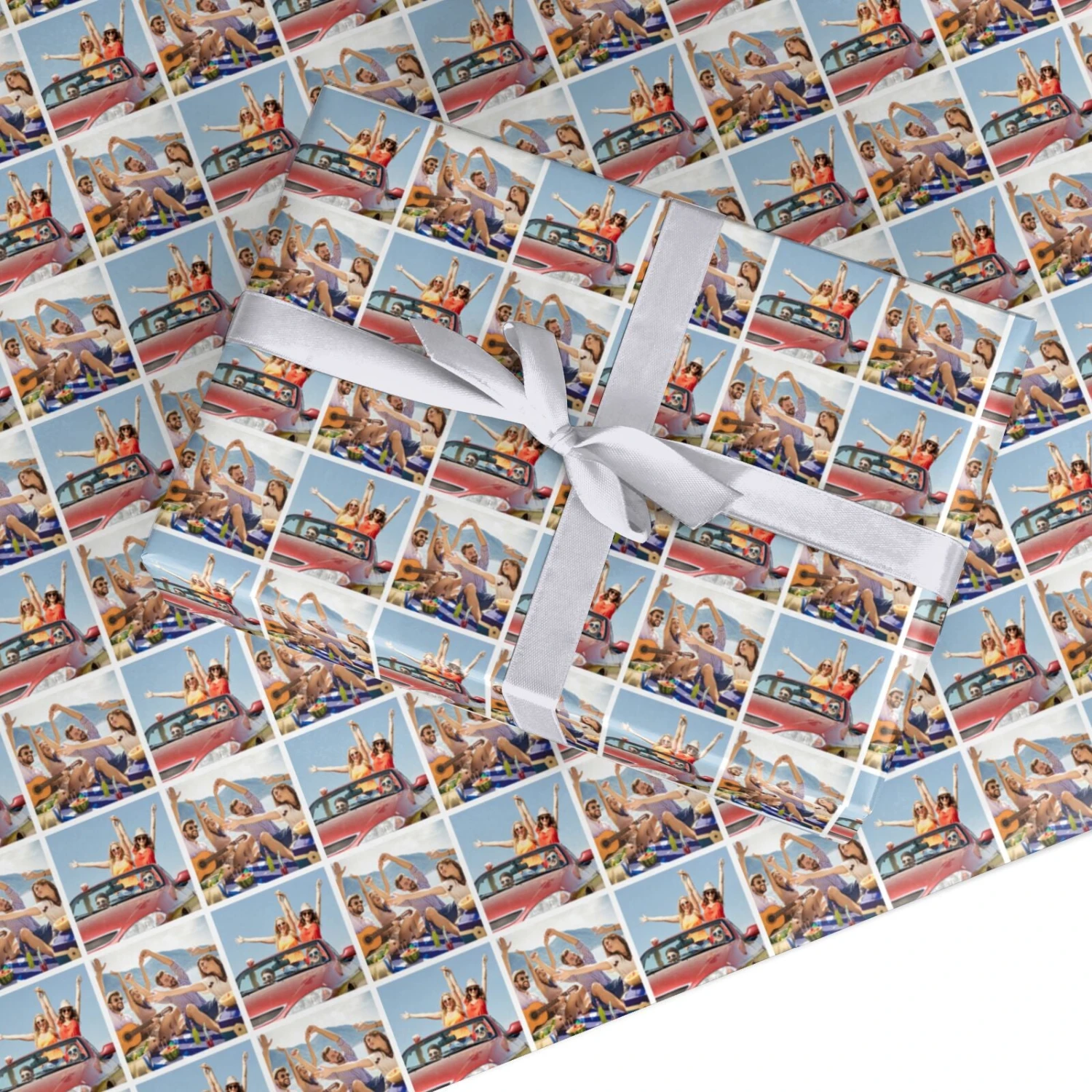 Two Photo Wrapping Paper 1 Two Photo Wrapping Paper