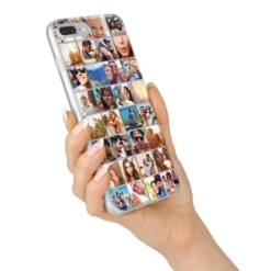 Ultimate Photo Montage Upload IPhone Case -CaseCraze Store Ultimate Photo Montage Upload iPhone 7 Plus Bumper Case on Silver iPhone Alternative Image