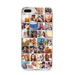 Ultimate Photo Montage Upload IPhone Case -CaseCraze Store Ultimate Photo Montage Upload iPhone 8 Plus Bumper Case on Silver iPhone
