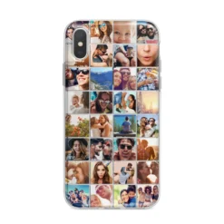 Ultimate Photo Montage Upload IPhone Case -CaseCraze Store Ultimate Photo Montage Upload iPhone X Bumper Case on Silver iPhone Alternative Image 1