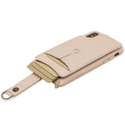 Victoria Crossbody Wallet Case Iphone Xs Max Chain Strap -CaseCraze Store VICTORIA best crossbody wallet mobile cover iPhone XS Max Chain Strap champagne Vaultskin