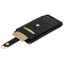 Victoria Case Iphone 7 Plus 8 Plus Chain -CaseCraze Store VICTORIA compact crossbody travel iphone cover iPhone 7 8 Plus Chain Strap midnight black Vaultskin