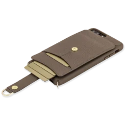 Victoria Case Iphone 7 Plus 8 Plus Chain -CaseCraze Store VICTORIA modern crossbody travel iphone case iPhone 7 8 Plus Chain Strap heartwood brown Vaultskin