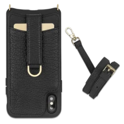 Victoria Crossbody Wallet Case Iphone Xs Max Leather Strap -CaseCraze Store VICTORIA simple crossbody travel mobile cover iPhone XS Max Leather Strap Vaultskin