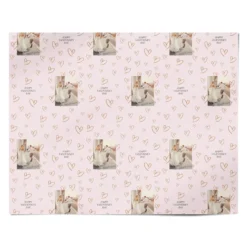 Valentines Day Newly Wed Photo Personalised Wrapping Paper -CaseCraze Store Valentines Day Newly Wed Photo Personalised Personalised Wrapping Paper Alternative