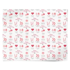 Valentines Day Relationship Icons Wrapping Paper -CaseCraze Store Valentines Day Relationship Icons Personalised Wrapping Paper Alternative