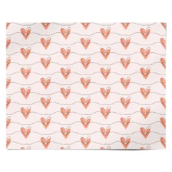 Valentines Love Heart Wrapping Paper -CaseCraze Store Valentines Love Heart Personalised Wrapping Paper Alternative