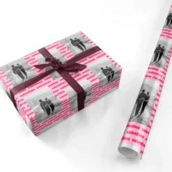 Valentines Photo Keepsake Wrapping Paper 6 Valentines Photo Keepsake Wrapping Paper -CaseCraze Store Valentines Photo Keepsake Personalised Wrapping Paper