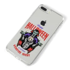 Vampire Night IPhone Case 30 Vampire Night IPhone Case -CaseCraze Store Vampire Night iPhone 8 Plus Bumper Case on Silver iPhone Alternative Image