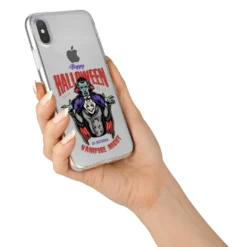 Vampire Night IPhone Case 25 Vampire Night IPhone Case -CaseCraze Store Vampire Night iPhone X Bumper Case on Silver iPhone Alternative Image 2