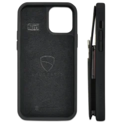 Eton Armour Wallet Case Iphone 12 Pro -CaseCraze Store VaultskinETONARMOURiPhone12Black3Back