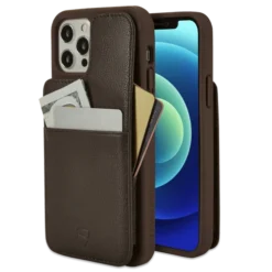 Eton Armour Wallet Case Iphone 12 Pro -CaseCraze Store VaultskinETONARMOURiPhone12Brown1Main