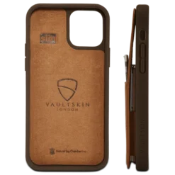 Eton Armour Wallet Case Iphone 13 Pro -CaseCraze Store VaultskinETONARMOURiPhone12Cognac3Back a386c6a9 26ea 4ff5 9946 047abcdb9587