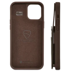 Eton Armour Wallet Case Iphone 12 Pro Max -CaseCraze Store VaultskinETONARMOURiPhone12ProMaxBrown3Back